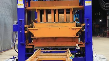 QTY6-15 automatic concrete block making machine