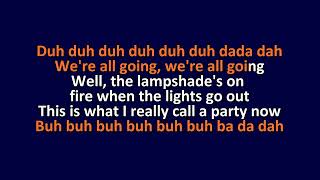 Modest Mouse - Lampshades on Fire - Karaoke Instrumental Lyrics - ObsKure