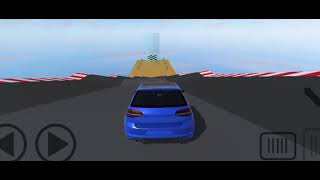 Kids car driving simulator challenge obstacles