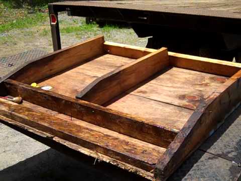 I use used transmission fluid to preserve wood - YouTube