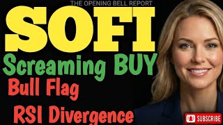SOFI's Chart is Screaming BUY:Bull Flag &amp; RSI Divergence Explained SOFI STOCK PODCAST TODAY ANALYSIS
