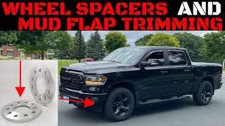 2019 Ram 1500 Wheel Spacers And Trimming