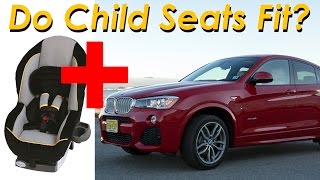2015 BMW X4 Child Seat Review - In 4K 2015 BMW X4 Child Seat Review - In 4K