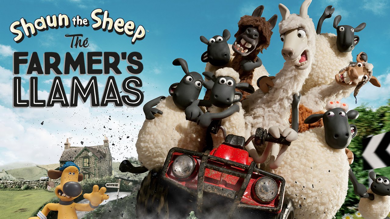 shaun the sheep the farmers llamas
