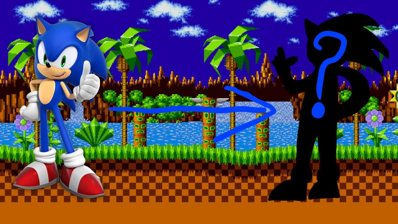 redesigning SONIC THE HEDGEHOG characters - YouTube