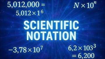 Scientific Notation Explained in 60 seconds