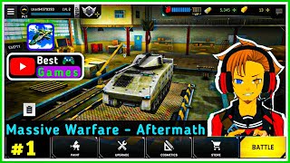 Massive Warfare : Tanks PvP War - Gameplay || Massive Warfare Aftermath Android Game screenshot 4