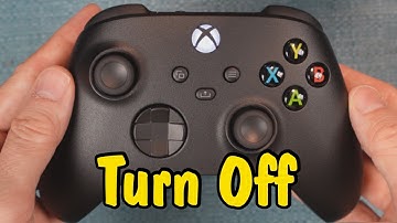 How to Turn Off an Xbox Controller (Series X/S, XboxOne, Elite)