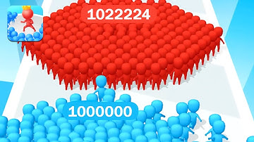 Crowd Runners: Stick Count MasterWalkthrough Mobile Gameplay iOS,Android Game New Update Max Level