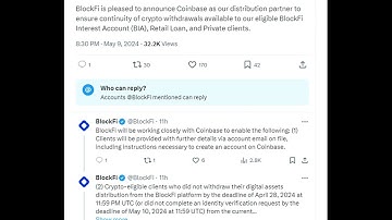 BlockFi partners with Coinbase for fund distribution amid shutdown