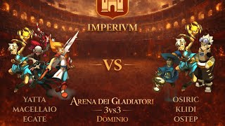 Arena dei Gladiatori "DOMINIO" PvP 3vs3(Team3 vsTeam6) DOFUS TOUCH ITA 🇮🇹(5a Giornata)
