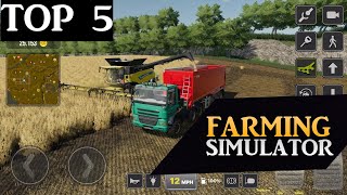 Top 5 Farming simulator games for Android or iOS|| Top 5 Farming games || screenshot 4