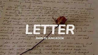 BTS JIMIN (지민) - LETTER [Hidden Track] Feat. Jungkook English Translation Lyrics