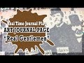 How to: Real Time Art Journal Page - Gentlemen