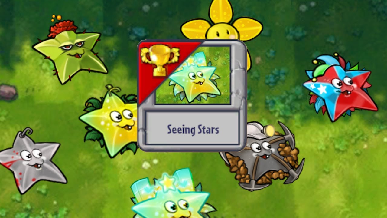 Seeing Stars (Normal) | Plants vs Zombies Fusion 2.8.2 Minigames