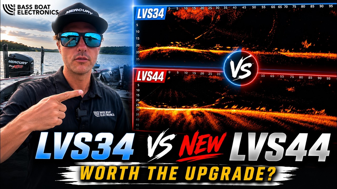 Garmin LiveScope 2 LVS-44 vs LVS-34 | Real On-the-Water Comparison with Fish Catches!