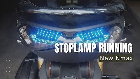 Cara pasang stoplamp running di New Nmax #newnmax #stoplamp #custom