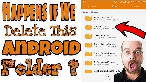 What is Android Folder in Mobile ? What Happens if We delete This Android Folder ?