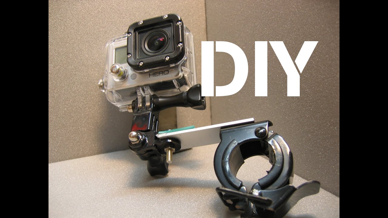 diy gopro bike mount