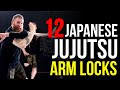 Top 12 combat japanese jujutsu arm locks  unarmed  vs weapons