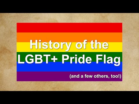 Video: La Bandiera Arcobaleno LGBT: Una Storia Di Origine