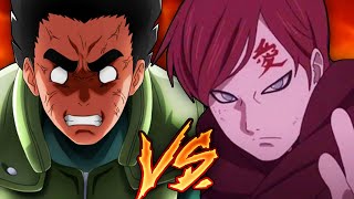 Gaara CANNOT Beat Adult Rock Lee?! screenshot 5