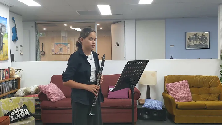 Ruby Barrett Grade 3 Clarinet Video Repertoire Exam
