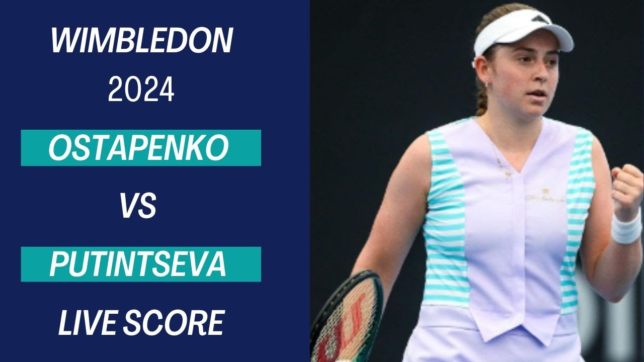 Rybakina vs Kalinskaya Wimbledon 2024 Live Score YouTube