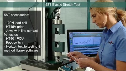 Tinius Olsen 5ST Elastic Stretch Test
