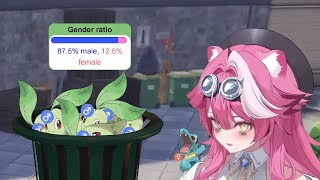[Hololive EN] Raora's quest for Chika - the female Chikorita (Pokemon Legends Z-A) screenshot 2