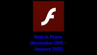 RIP Adobe Flash Player, Adobe Flash has been Shut Down