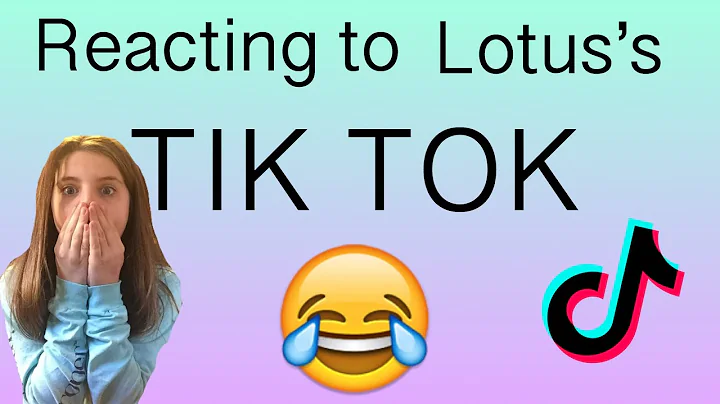 Reacting to my bffs TikTok!!!