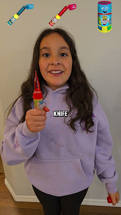 I have the biggest push pop knife #shorts #funny