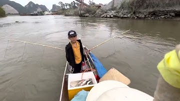 Thực tế kích cá thả cáp ở độ sâu | kích cá đánh thuyền sông sâu hồ lớn - kích cá công suất lớn