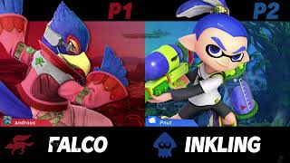 Inkling PR Testing Session - Androos (Falco) vs. Pnut (Inkling)