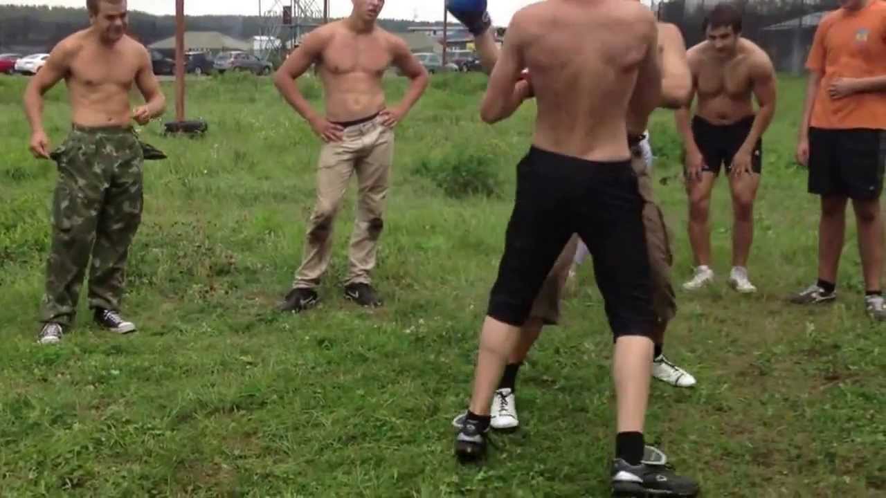 Street fight. The best fights. A fight without rules
