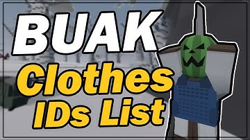 How to Find all IDs of Clothes on Buak in Unturned