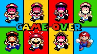 Super Mario World GAME OVER Screens - Official, Hacks, Bootlegs & Homebrews