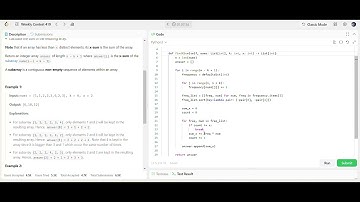 Weekly Contest 419 All Solutions | #algorithm #educational