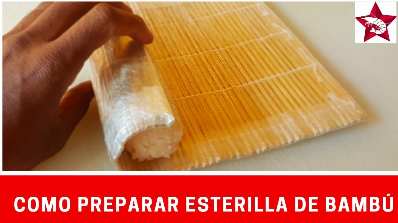 Inteprter Máquina para hacer sushi de bambú natural, liviana y