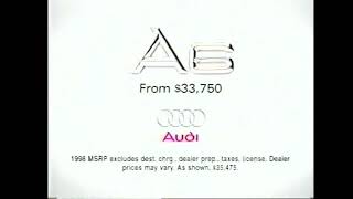 1997 Audi A6 Commercial