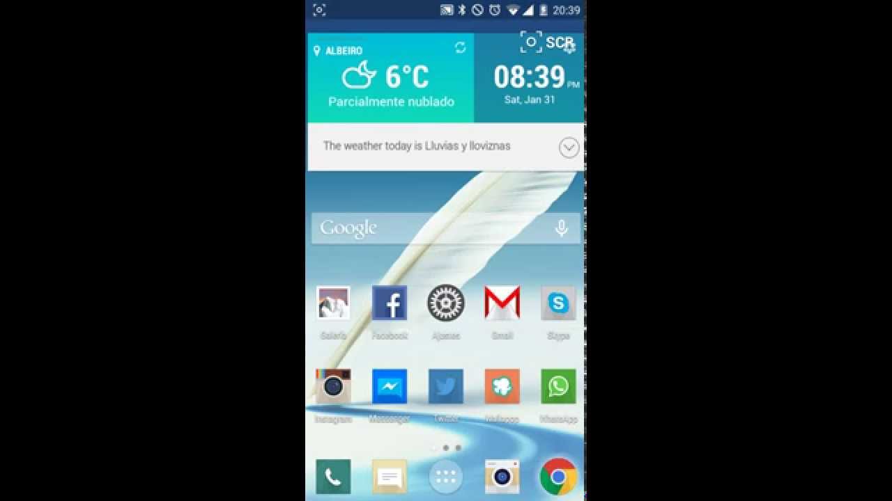 Convierte tu Android en un LG G3 con sus fondos, iconos y widgets