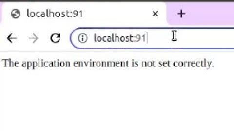 How to fix php-fpm7.2 error in alpine container - The application environment is not set correctly