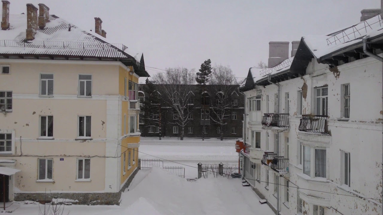 Зима в Юрге - YouTube