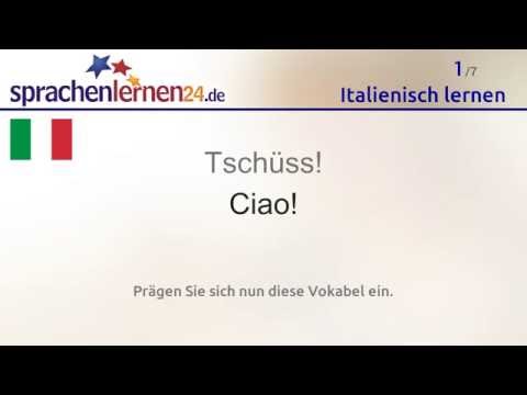 Italienisch Lernen YouTube Hörbuch Trailer auf Deutsch