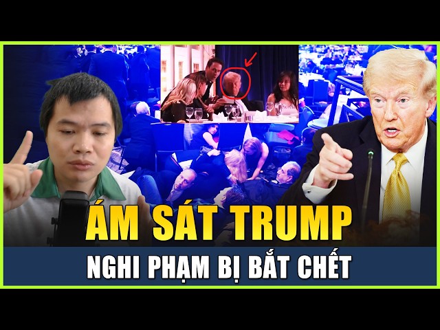 Live 26-4 (Sáng): Khẩn Cấp Di Tản TT Trump, Sau Vụ N.Ổ S.Ú.NG Tại Washington