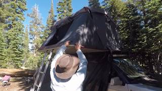 Overland Pros Anza 2000 roof top tent set-up and unique features. W...