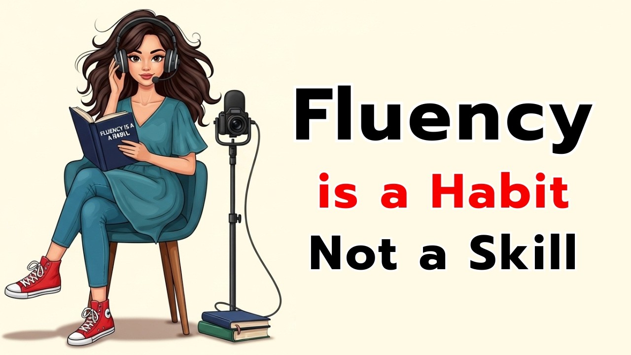 Fluency is a Habit, Not a Skill | Improve Your English Speaking | English Speaking Practice Podcast