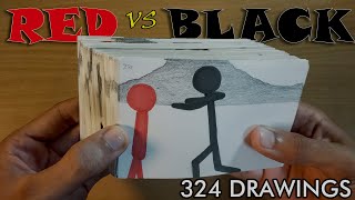 I Made EPIC Stickman Fight FLIPBOOK