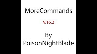 MoreCommands plugin v.16.2 update